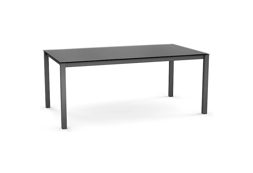 Urban Bennington Table with Glass Top by Amisco at Esprit Decor Home Furnishings